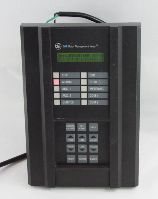 GE General Electric 369-HI-R-M-0-E-0 / 369HIRM0E0 Motor Management Relay