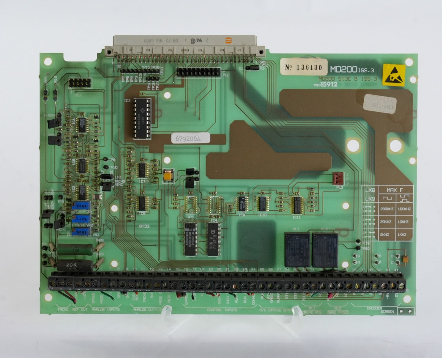 NIDEC Control Techniques MD200ISS.3 / MD200-ISS.3 Quantum II Interface Board