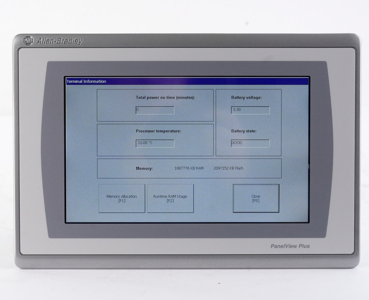 Allen Bradley 2711P-T9W22D9P /B PanelView Plus 7 Display Terminal -Open Box 2025