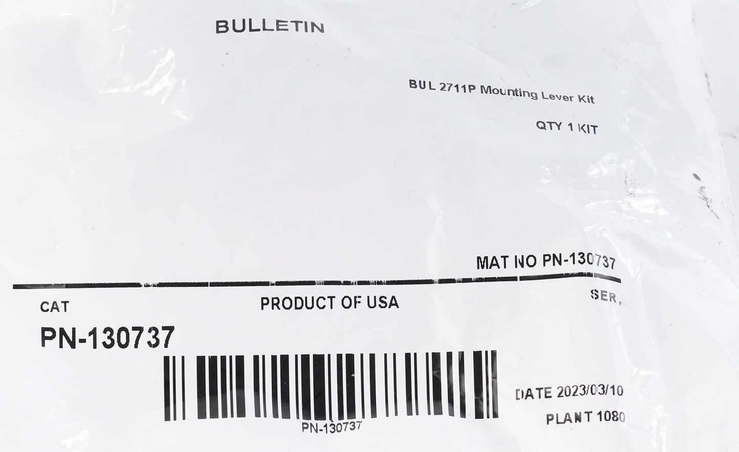 Allen Bradley PN-130737 Mounting Lever Kit PN130737 Panelview - Sealed Surplus
