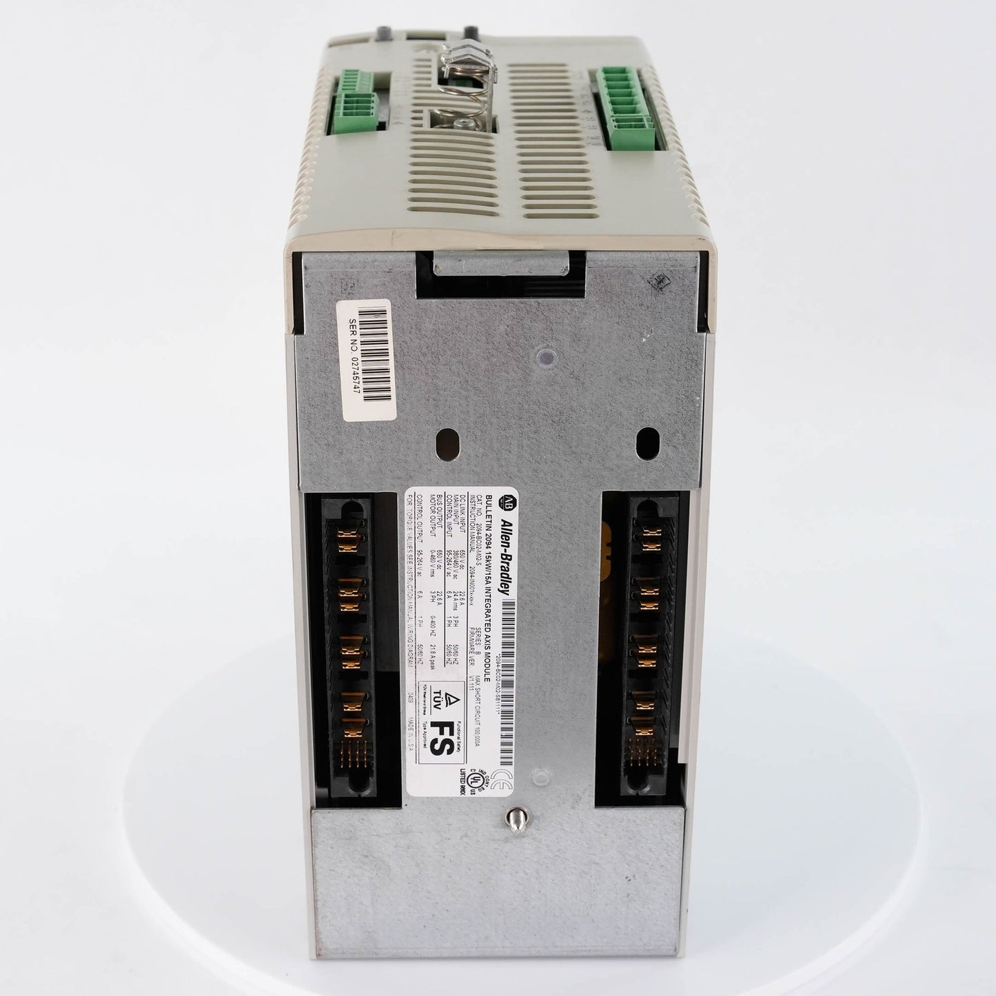 Allen Bradley 2094-BC02-M02-S Ser B Kinetix 6000 Axis Module 460V 2094BC02M02S