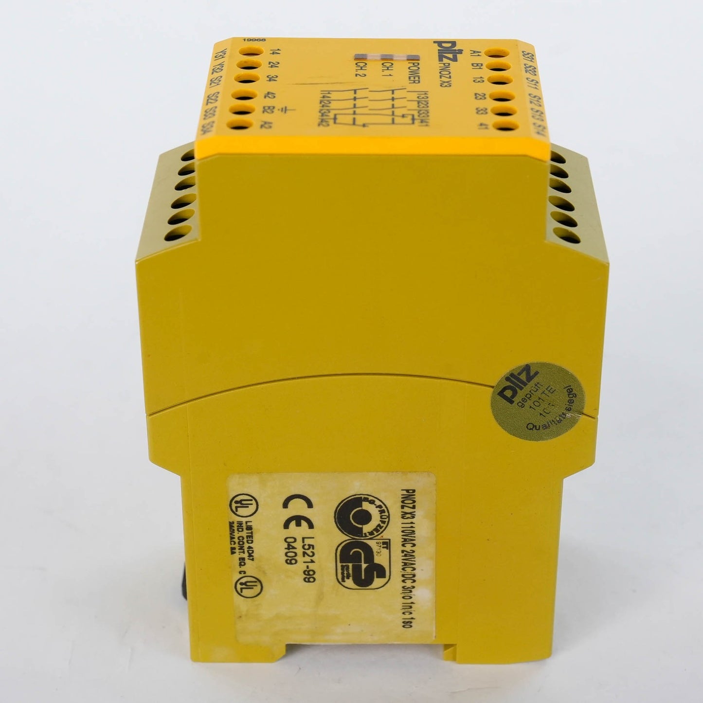Pilz PNOZ X3 Safety Relay 24VDC 3n/o 1n/c 774310 Emergency Stop Monitoring Relay