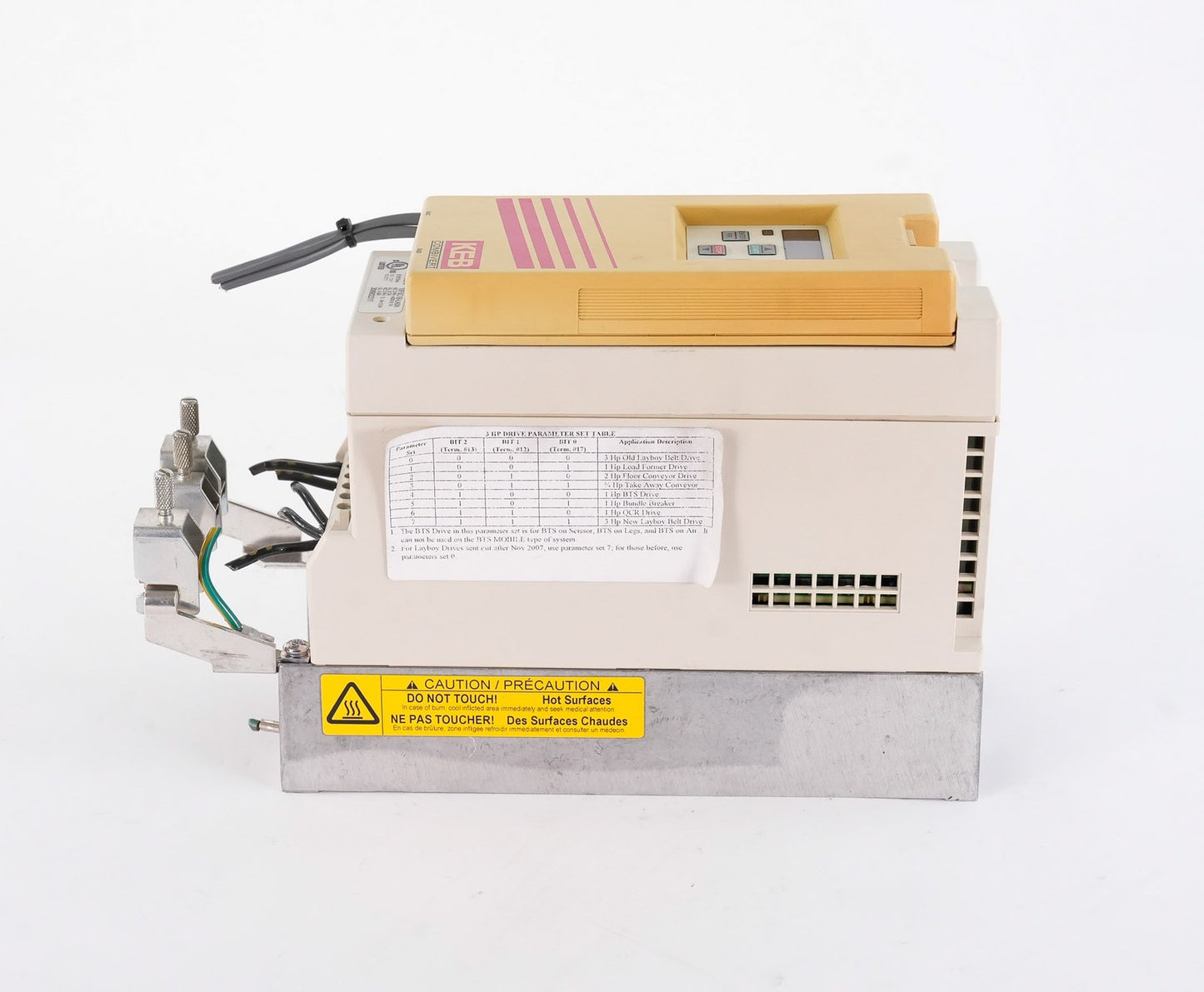 KEB Combivert 10F5C1B-LA0A AC Drive 480V 3-Phase 6.7A 10F5C1BLA0A