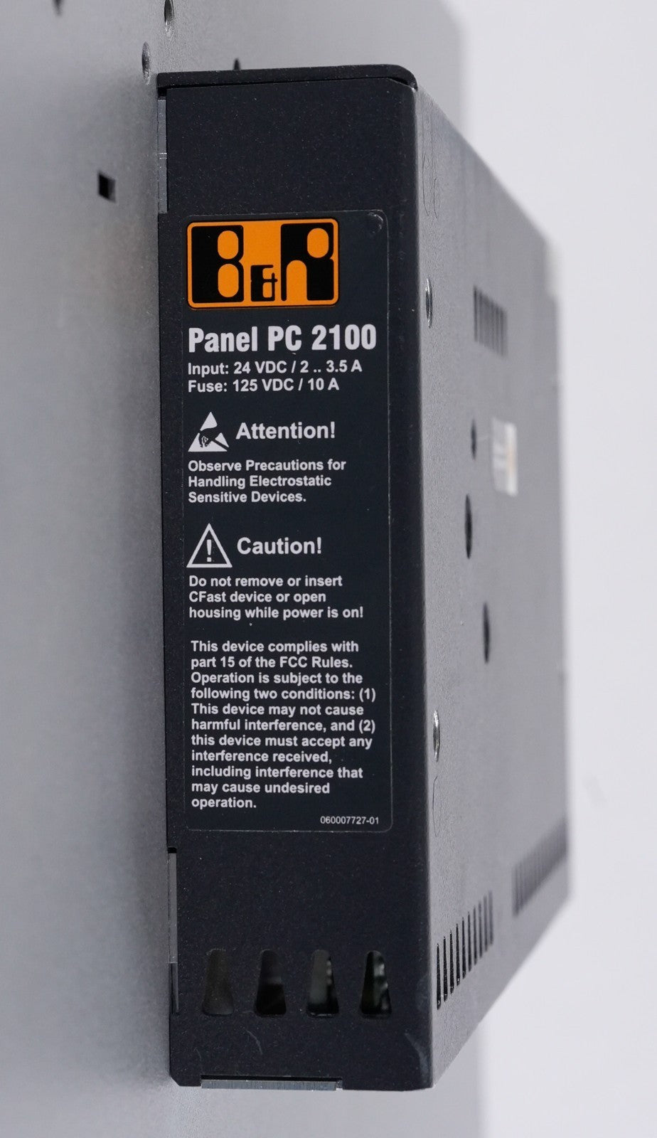 B&R Automation 5PC9:220198.049-00 Panel PC 2100 Control Panel - No OS