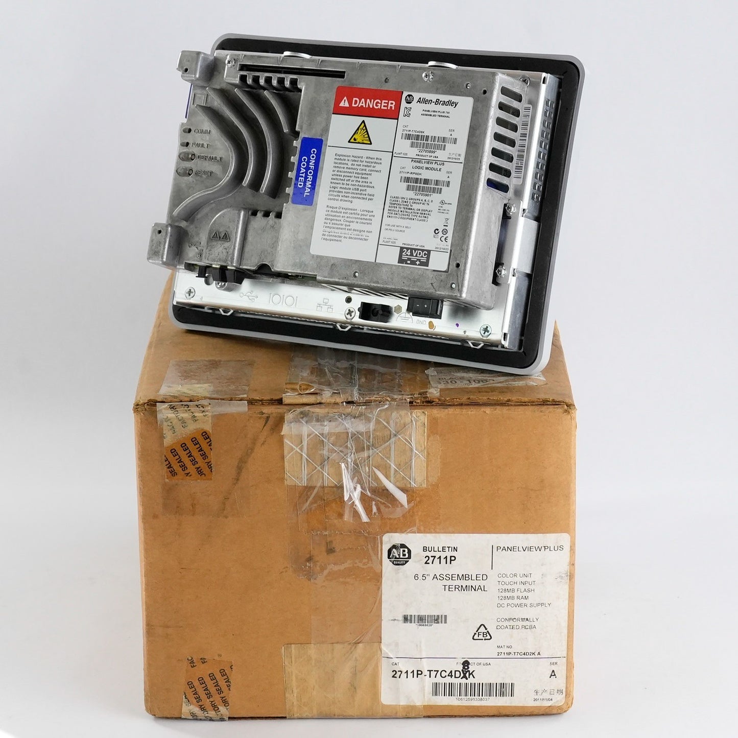 Allen Bradley 2711P-T7C4D8K /A Panelview Plus 700 2711p-RP8DK  Not Original Box