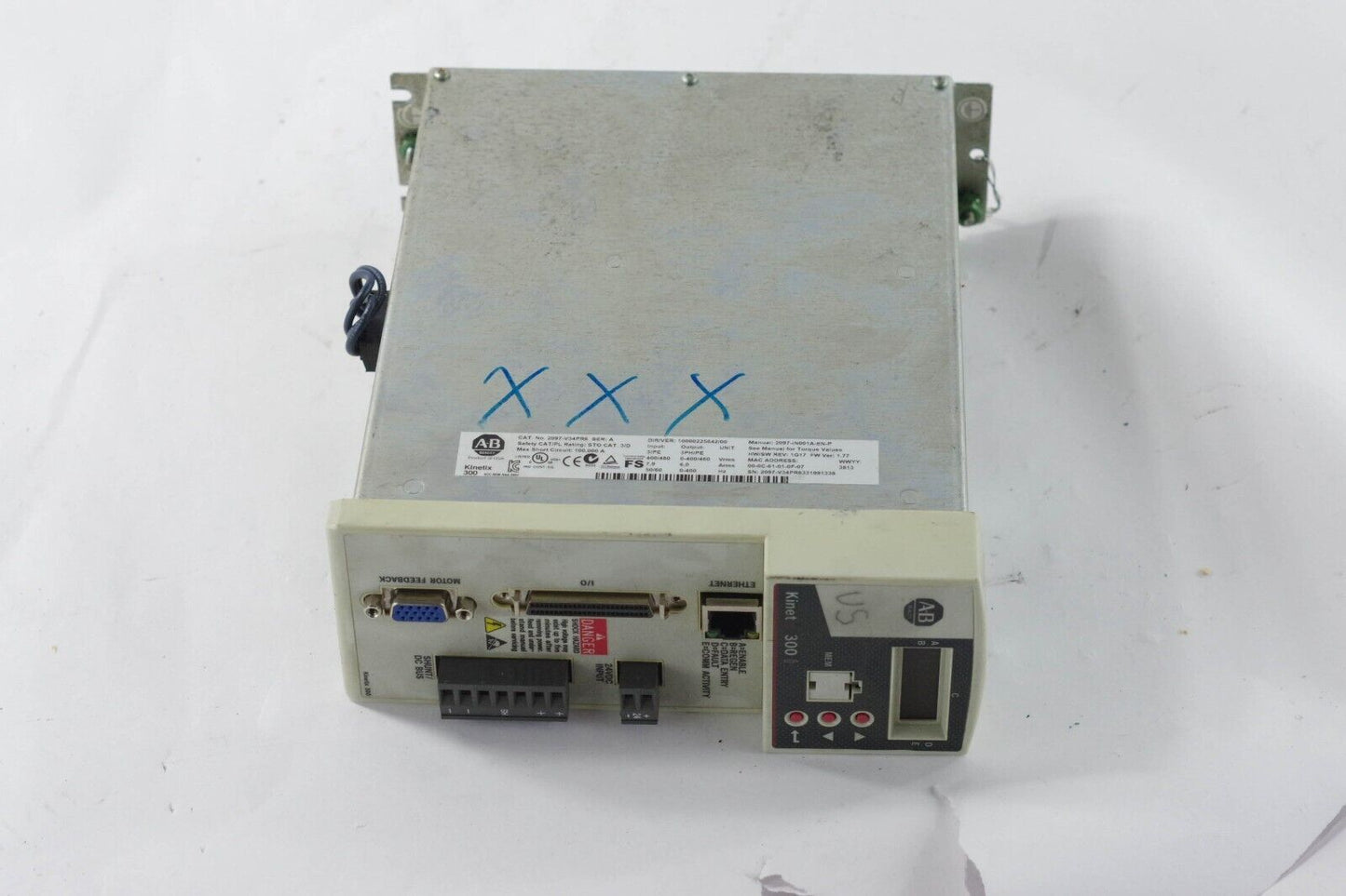 Allen Bradley 2097-V34PR6 /A Kinetix 300 Servo Drive - FOR PARTS Repair