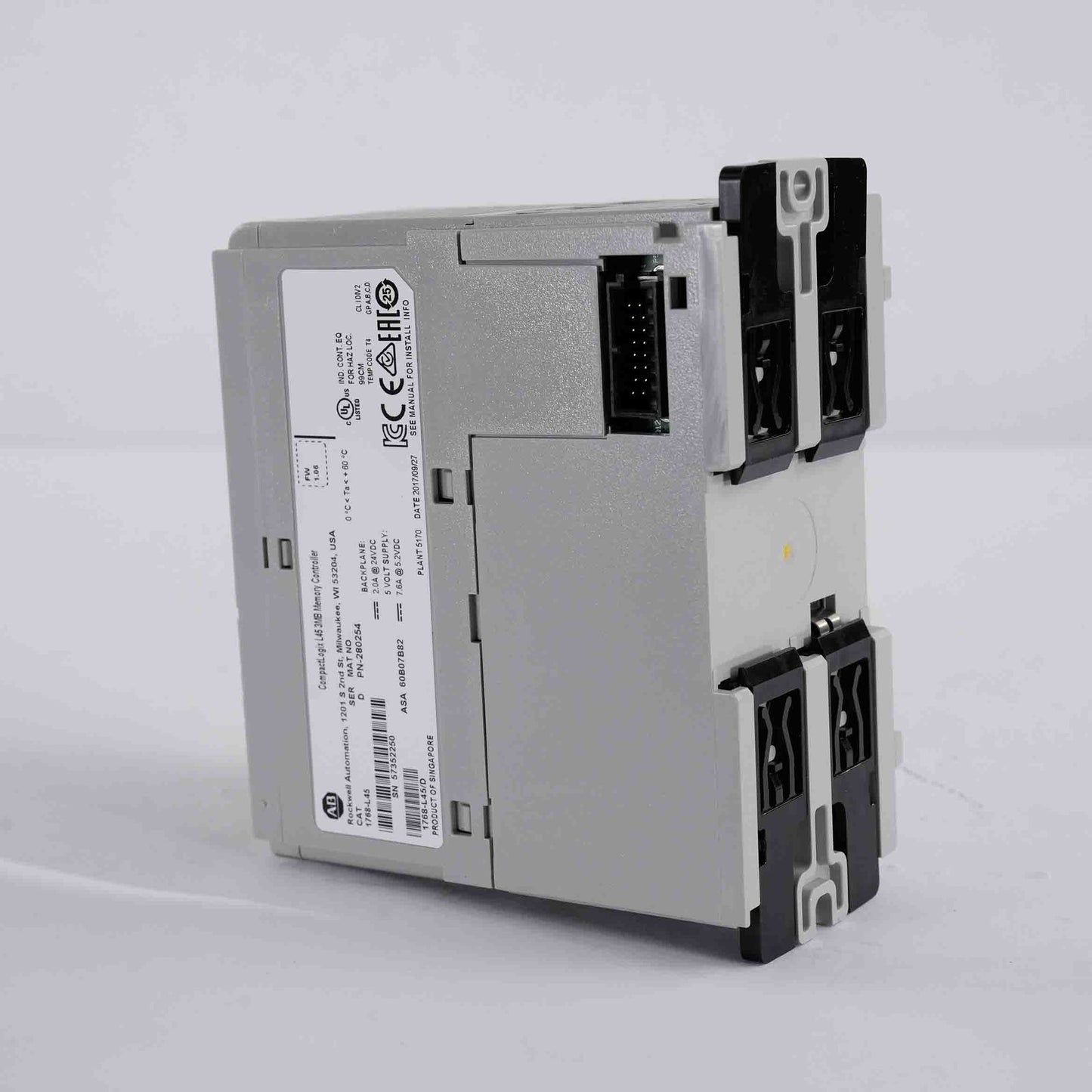 Allen Bradley 1768-L45 /D CompactLogix L45 3MB Memory Controller 1768L45