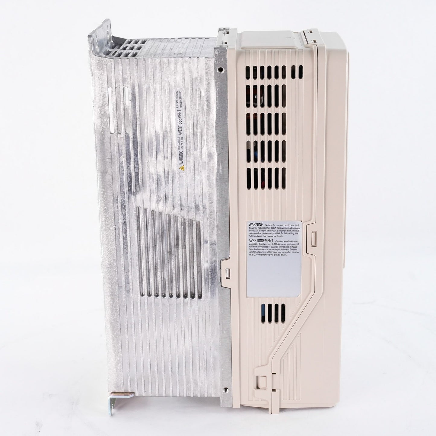 Yaskawa CIPR-HV60U4008CFAA-AAAAHA Rev A 480V 7.5A 5HP AC Drive - Open Box