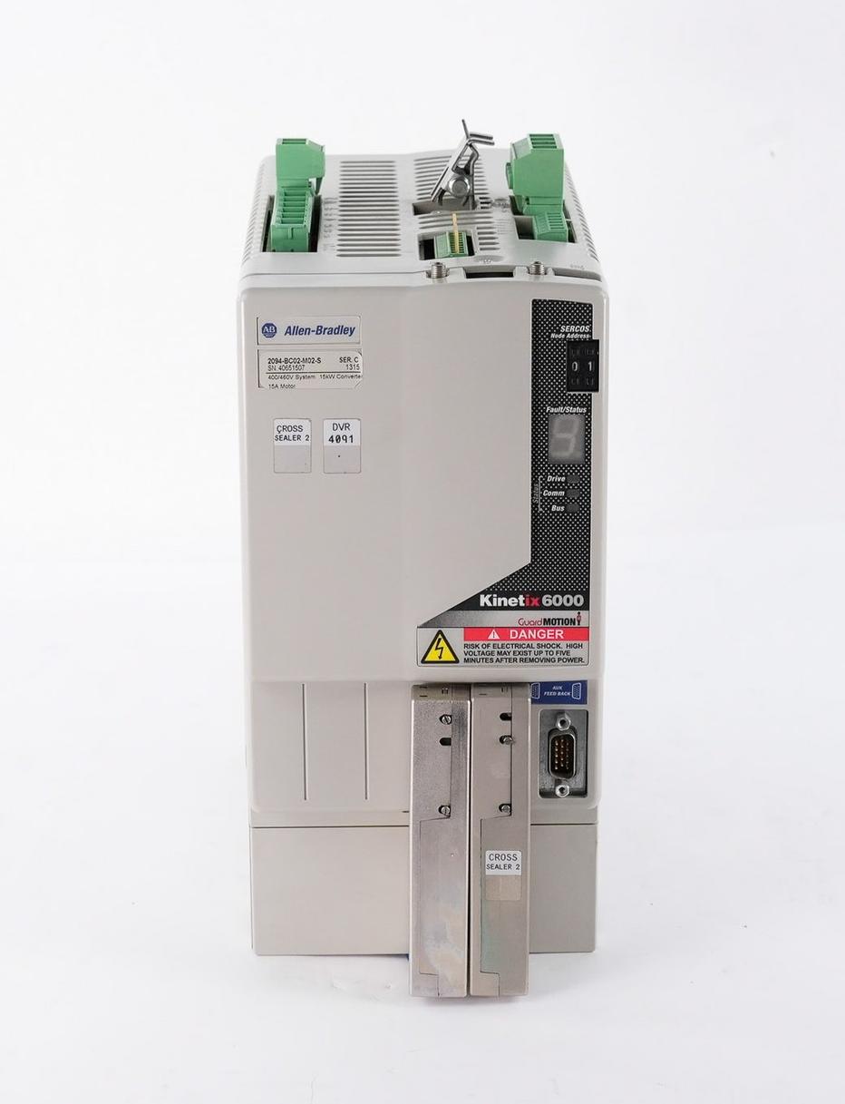 Allen Bradley 2094-BC02-M02-S /C Kinetix 6000 15kW/15A Integrated Axis Module