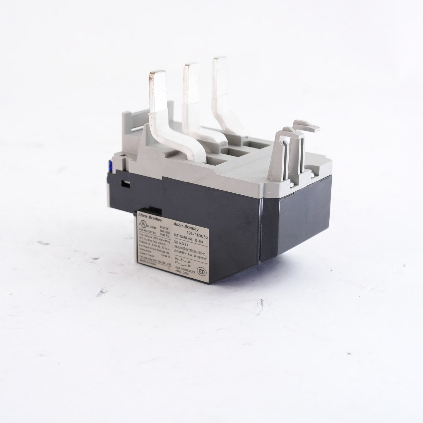 Allen Bradley 193-T1DC60 /A T1 MCS Bimetallic Overload Relay 193T1DC60