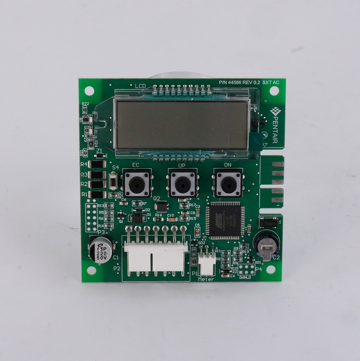 Pentair 44586 REV 0.2 SXT AC Circuit Board PCB + LCD 44098U