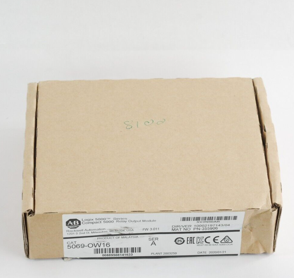 Allen Bradley 5069-OW16 Ser A Compact 5000 Relay Output Module - Open Box