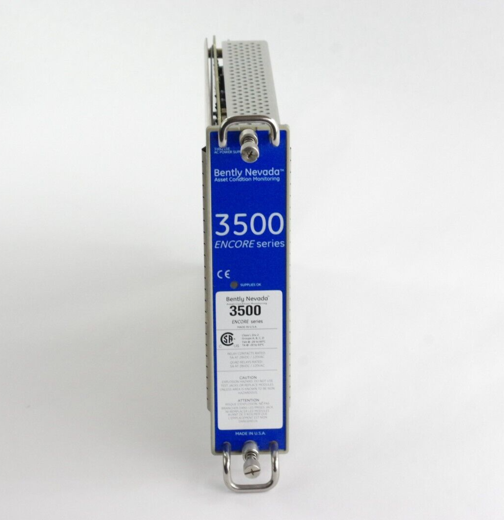 Bentley Nevada 3500/15E AC Power Supply Encore Series 3500 / 15E