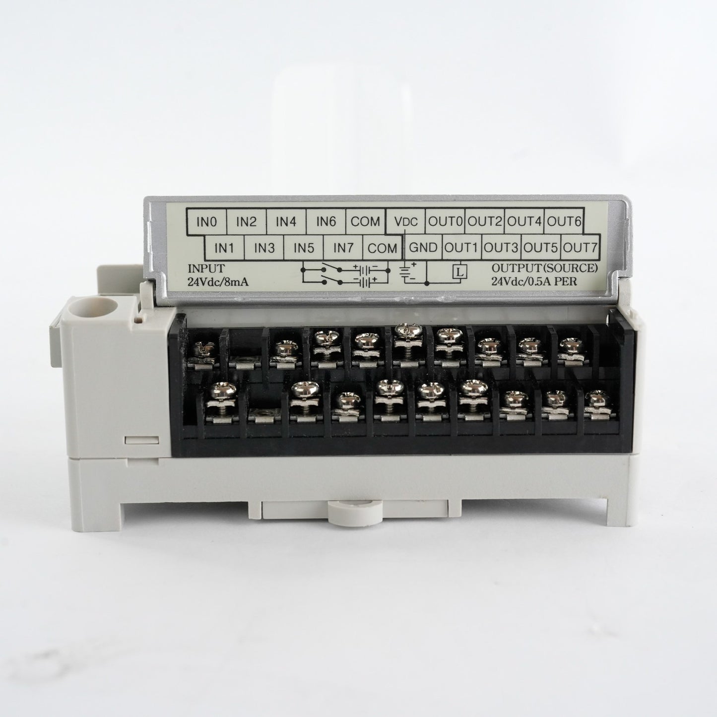 Allen Bradley 1790D-T8BV8B /A Compact Block LDX REV. C01 24VDC 0.5A