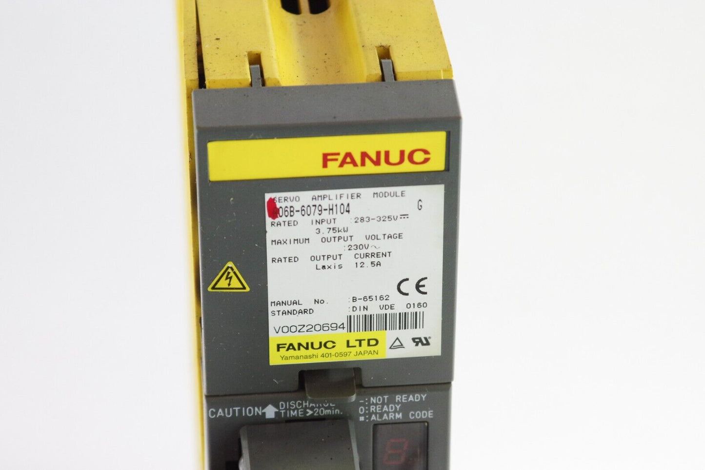 FANUC A06B-6079-H104 Servo Amplifier A06B6079H104 Version G