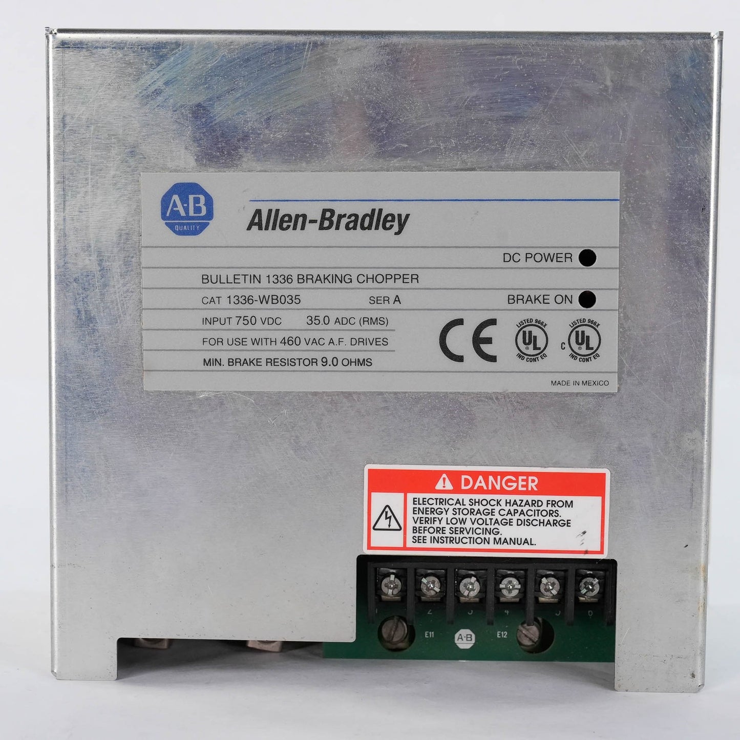 Allen Bradley 1336-WB035 Ser A AC Drive Braking Unit 380-480V 1336WB035