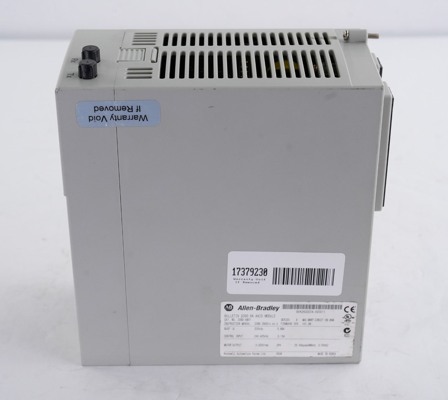 Allen Bradley 2093-AM01 /A Bulletin 2093 6A Axis Module 2093AM01 + Warranty