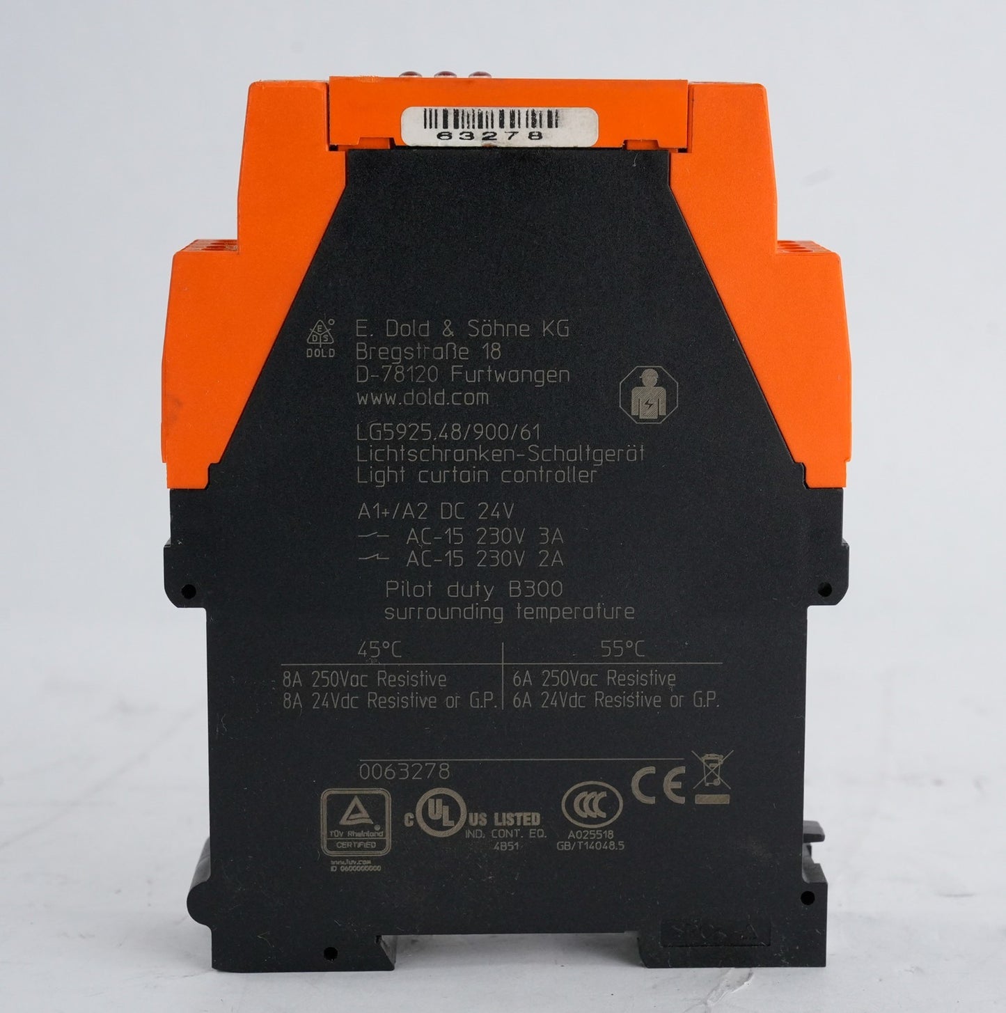E DOLD & SOHNE LG5925.48/900/61 Emergency Stop Module D-78120