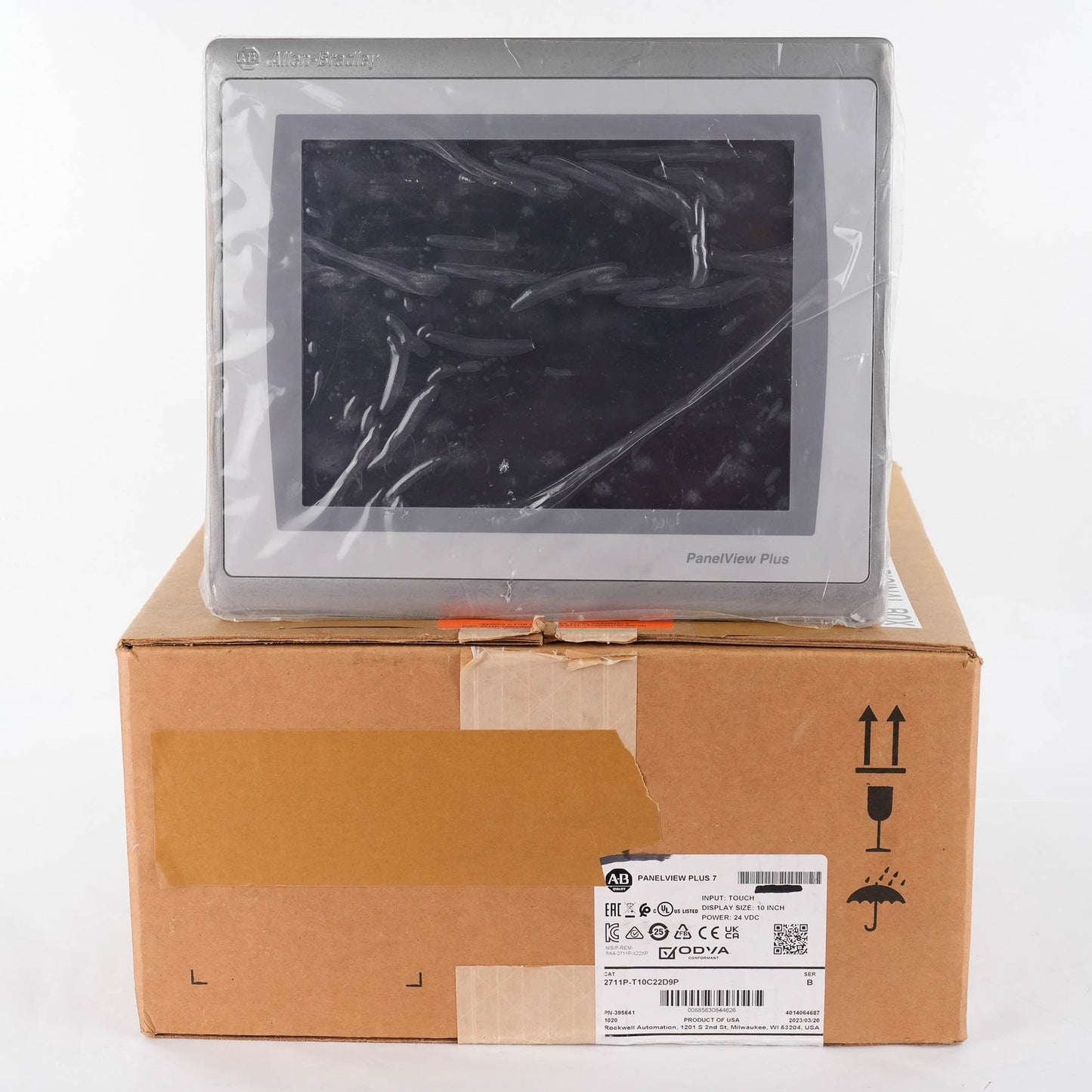 Allen Bradley 2711P-T10C22D9P Ser A PanelView Plus 7 HMI 10.4in Not Original Box