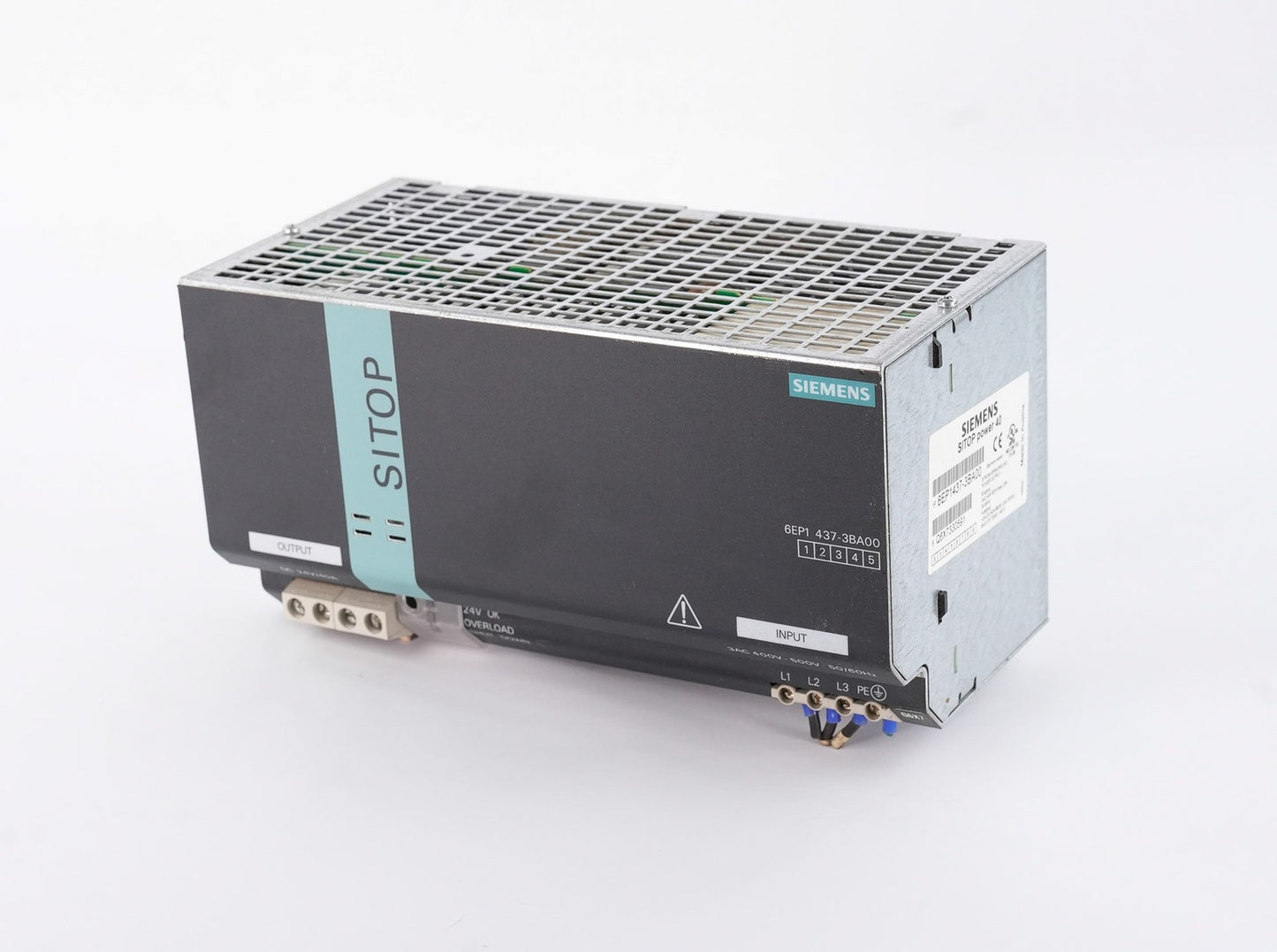 Siemens 6EP1437-3BA00 SITOP power 40 Power Supply 400-500V 6EP14373BA00