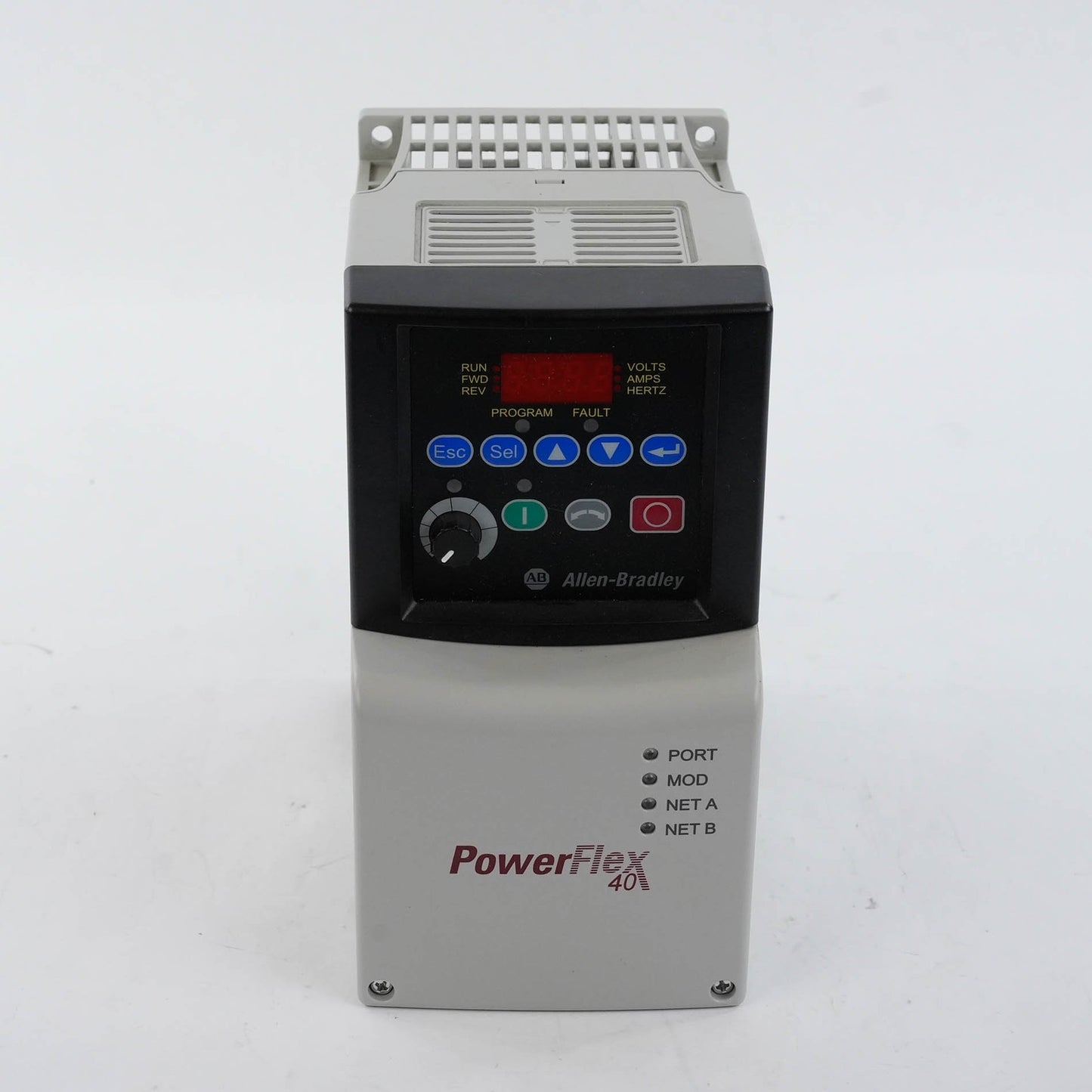 Allen Bradley 22B-D4P0N104 Ser A PowerFlex 40 AC Drive 480V 3PH 2HP 1.5kW