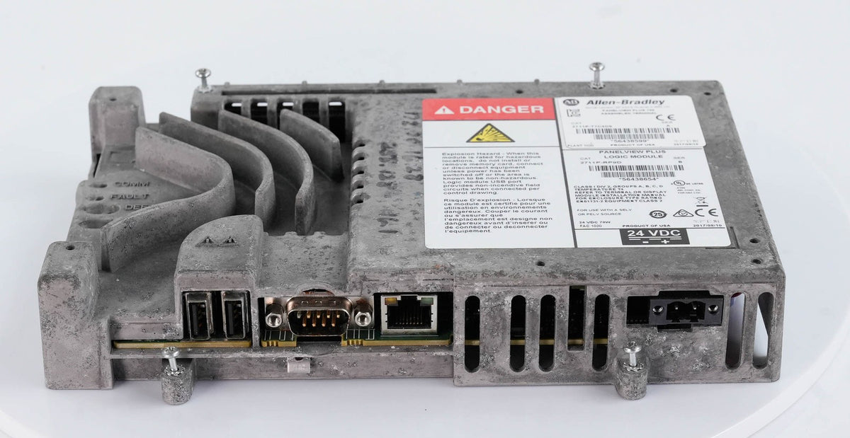 Allen Bradley 2711P-RP9D Ser B PanelView Plus 6 Logic Module 24VDC