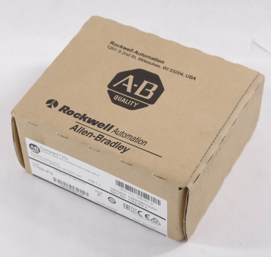 Allen Bradley 1769-IF8 Ser A CompactLogix 8Pt Analog Input Module Sealed Surplus