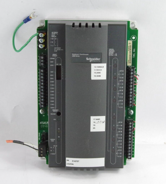 Schneider Electric Andover Continuum i2800 Infinet System Controller 124VAC 25VA