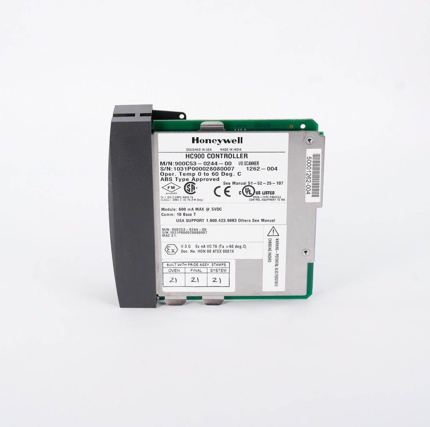 Honeywell 900C53-0244-00 ControlEdge HC900 Controller 900C53024400 Module