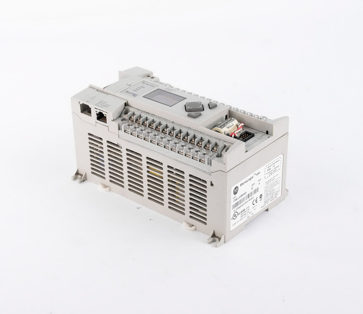 Allen Bradley 1766-L32BWAA /B Rev A MicroLogix 1400 PLC Controller 1766L32BWAA