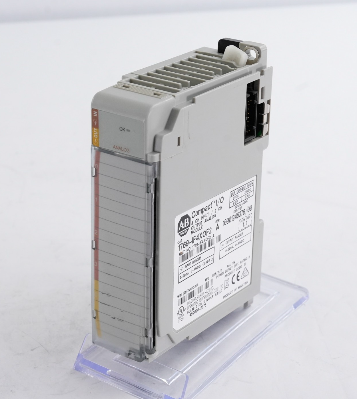 Allen Bradley 1769-IF4XOF2 /A 4-Ch Input 2-Ch Output Analog Module 1769IF4XOF2
