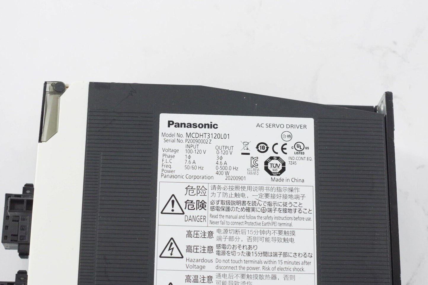 Panasonic MCDHT3120L01 AC Servo - New Without Box