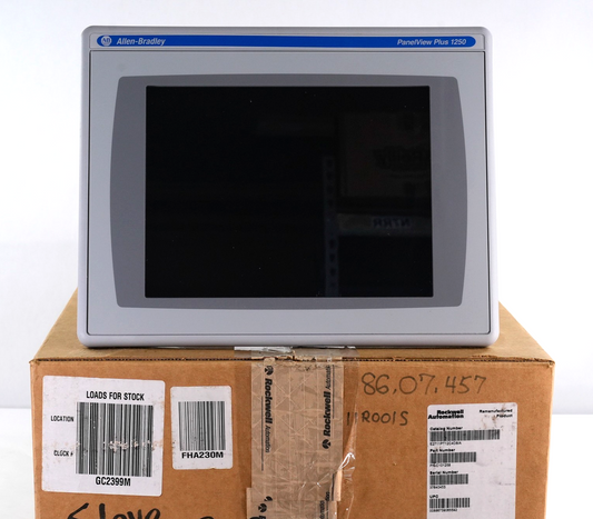 Allen Bradley 2711P-T12C4D8 /A PanelView Plus 1250 RP8D/B - AB Remanufactured