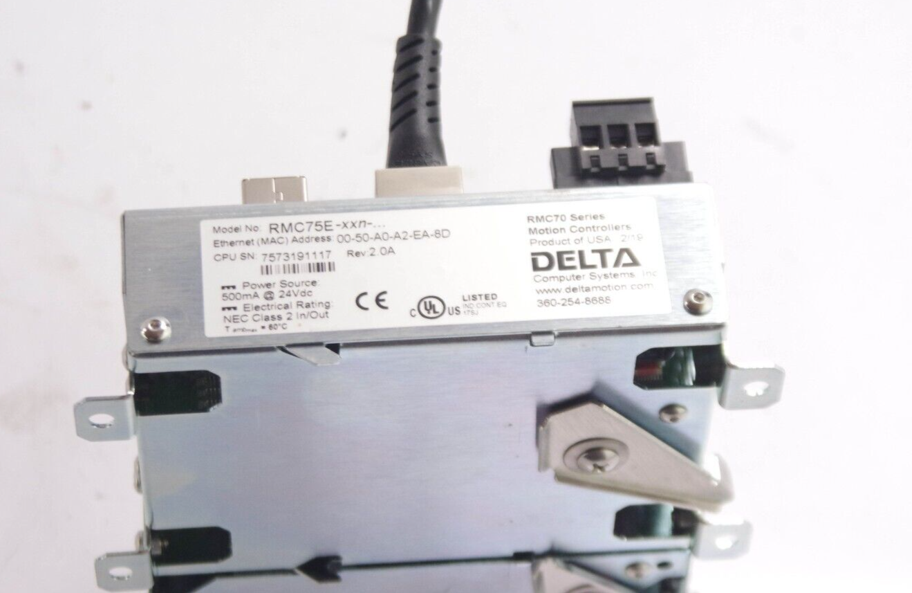 Delta Computer RMC75E Servo Controller CPU / RMC75E-xxn MA1 +AP2 + AP2 Expansion