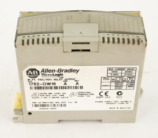 Allen Bradley 1762-OW16 /A MicroLogix 16-Point Relay Output Module 1762OW16