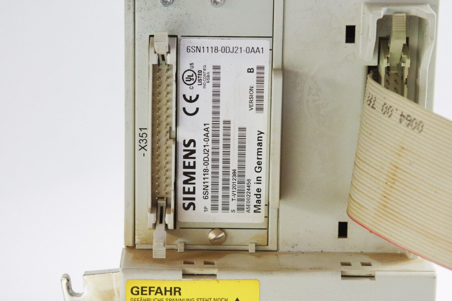 Siemens 6SN1124-1AA00-0DA1 6SN1 124-1AA00-0DA1 Power Module + 6SN1118-0DJ21-0AA1