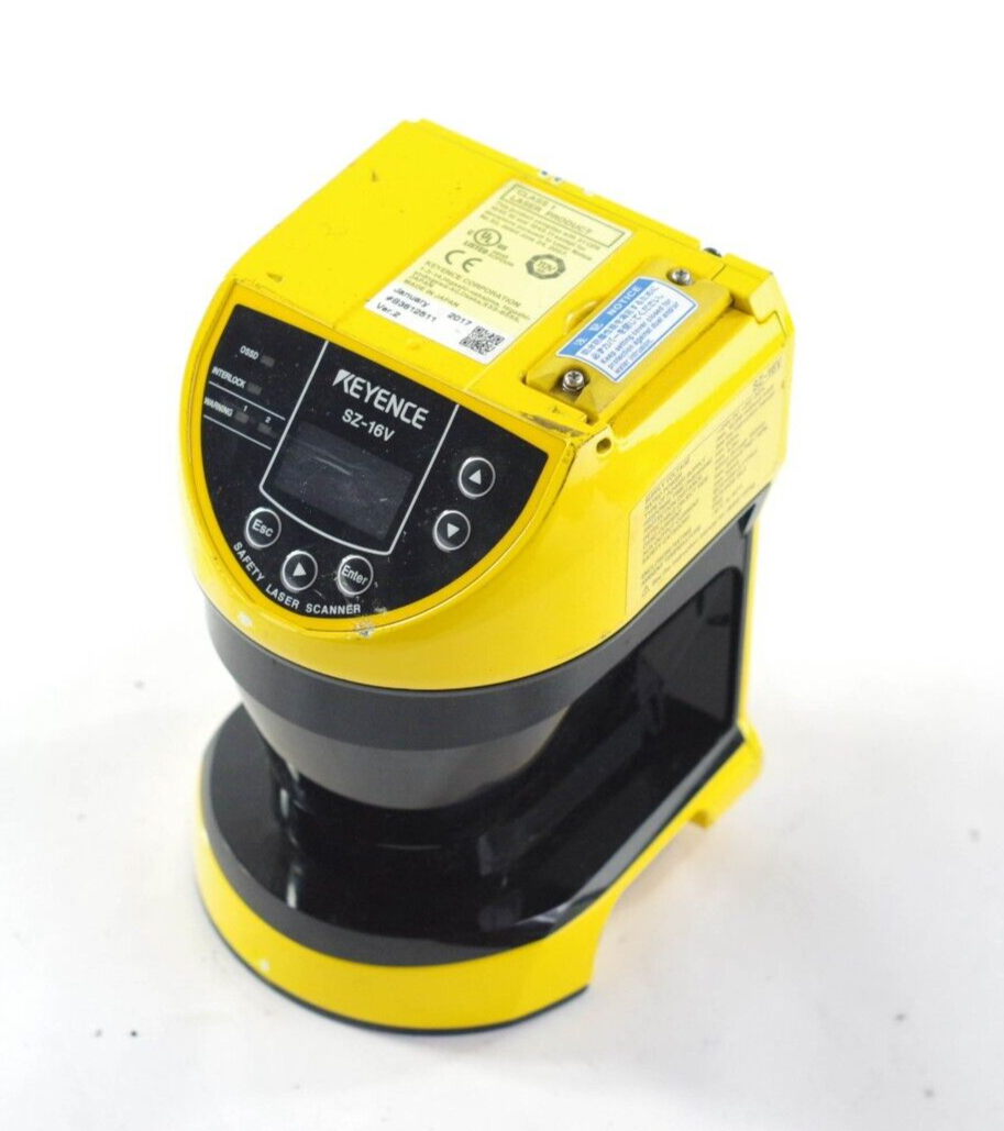 Keyence Model SZ-16V Multi-function Type Safety Laser Scanner - For Pa ...