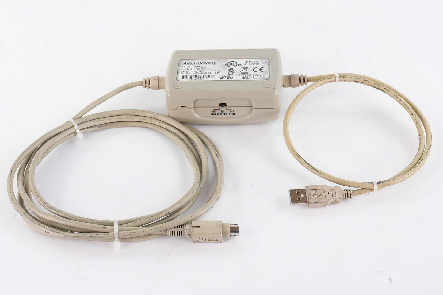 Allen Bradley 1784-U2DHP Ser A USB to Data Highway Plus DH+ Adapter 1784U2DHP