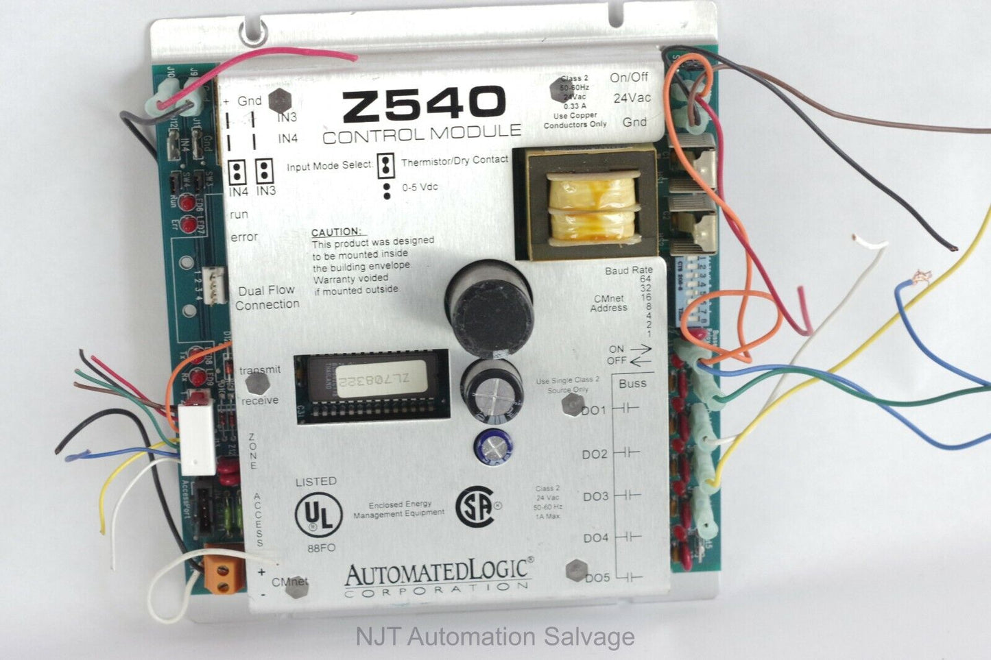 AutomatedLogic Control Module Z540 Automated Logic Corporation