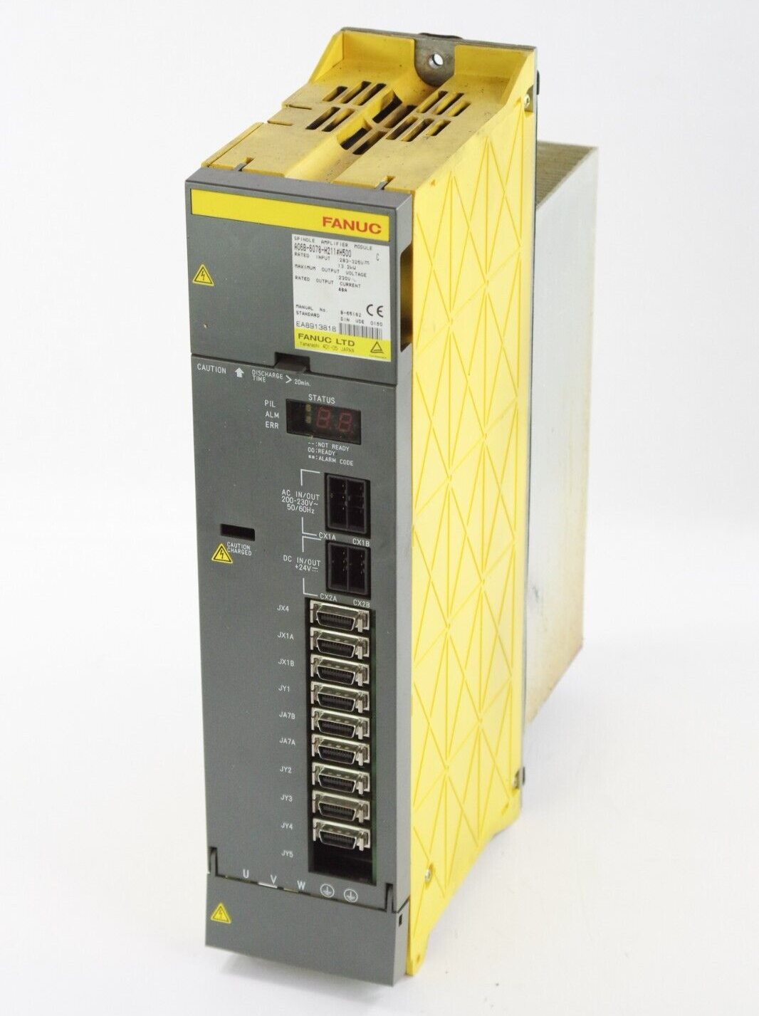 Fanuc A06B-6078-H211#H500 Spindle Drive / A06B-6096-H208 Series C