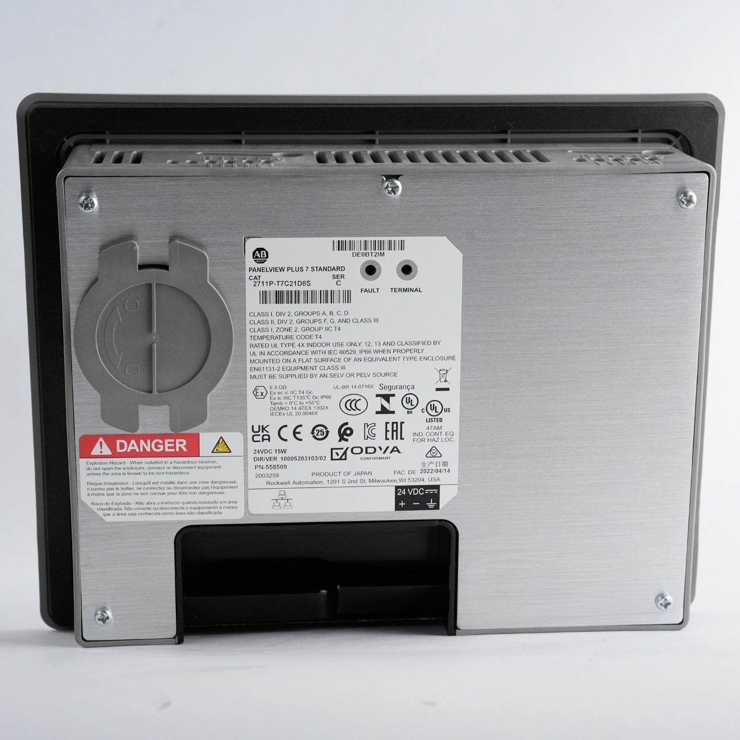 Allen Bradley 2711P-T7C21D8S /C PanelView Plus 7 6.5" DC Terminal - Open Box