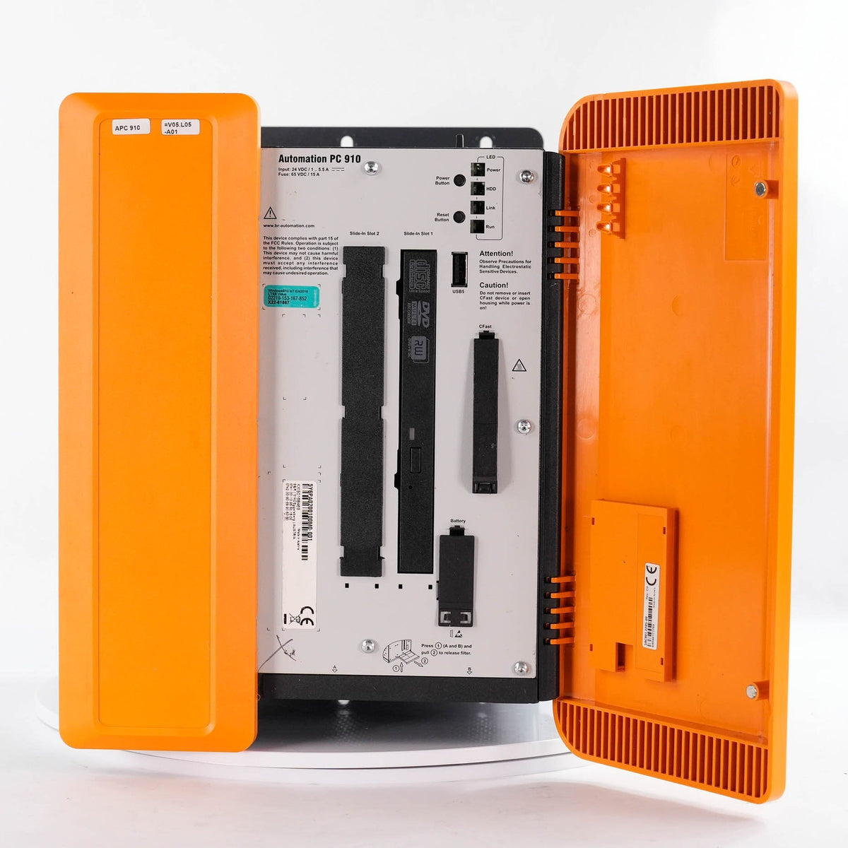 B&R 5PPC910.SX05-00 Power Panel 900 Industrial PC 5Y6PA0200100M0-001 APC910