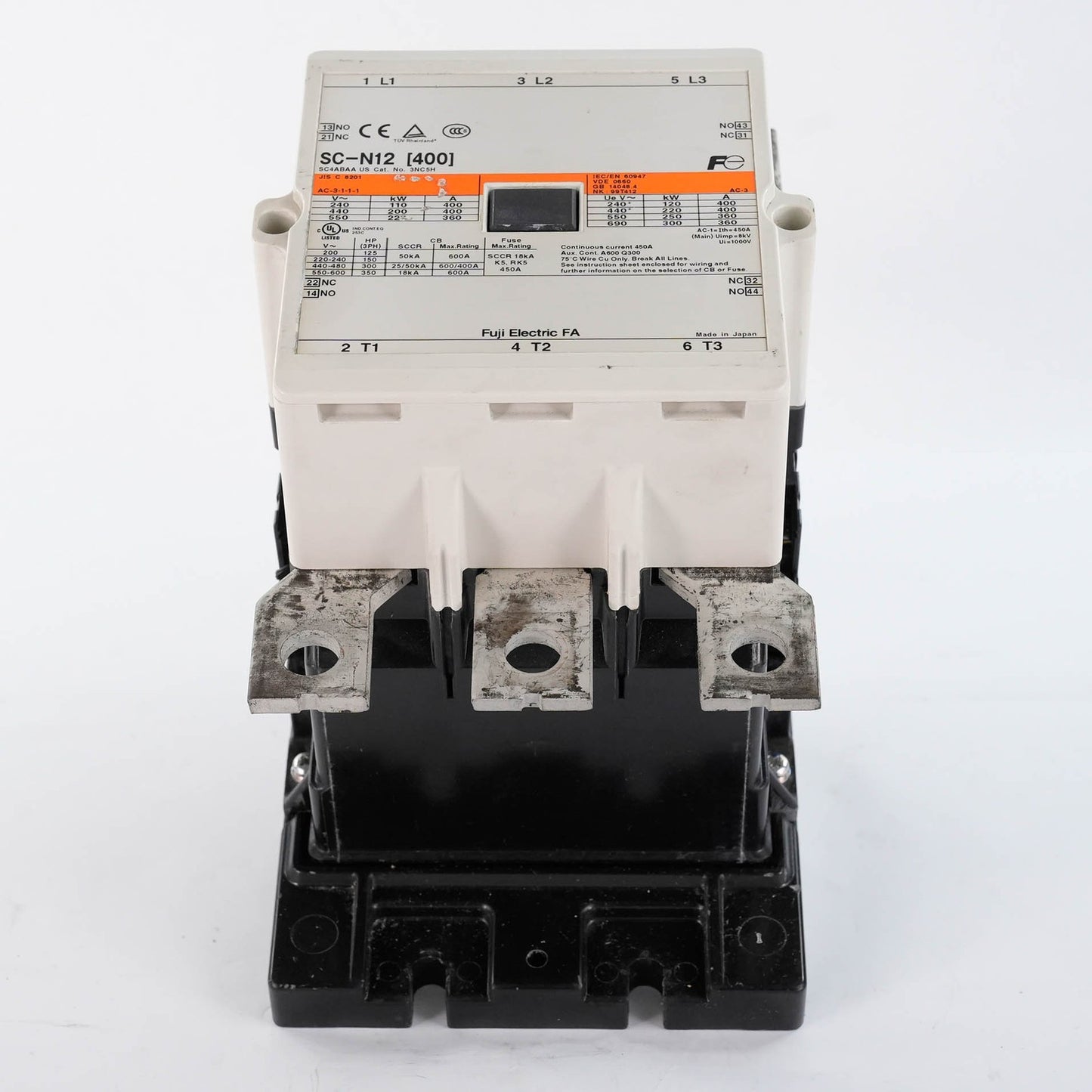 Fuji Electric Sc-N12 Super Rapid Fuse 500V 50A 3NC5H 100kA AC/DC Fuse