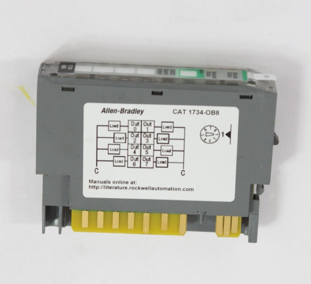 Allen-Bradley 1734-OB8 Ser C Point I/O 24 VDC Output Module FW 3.022 1734 (VT)