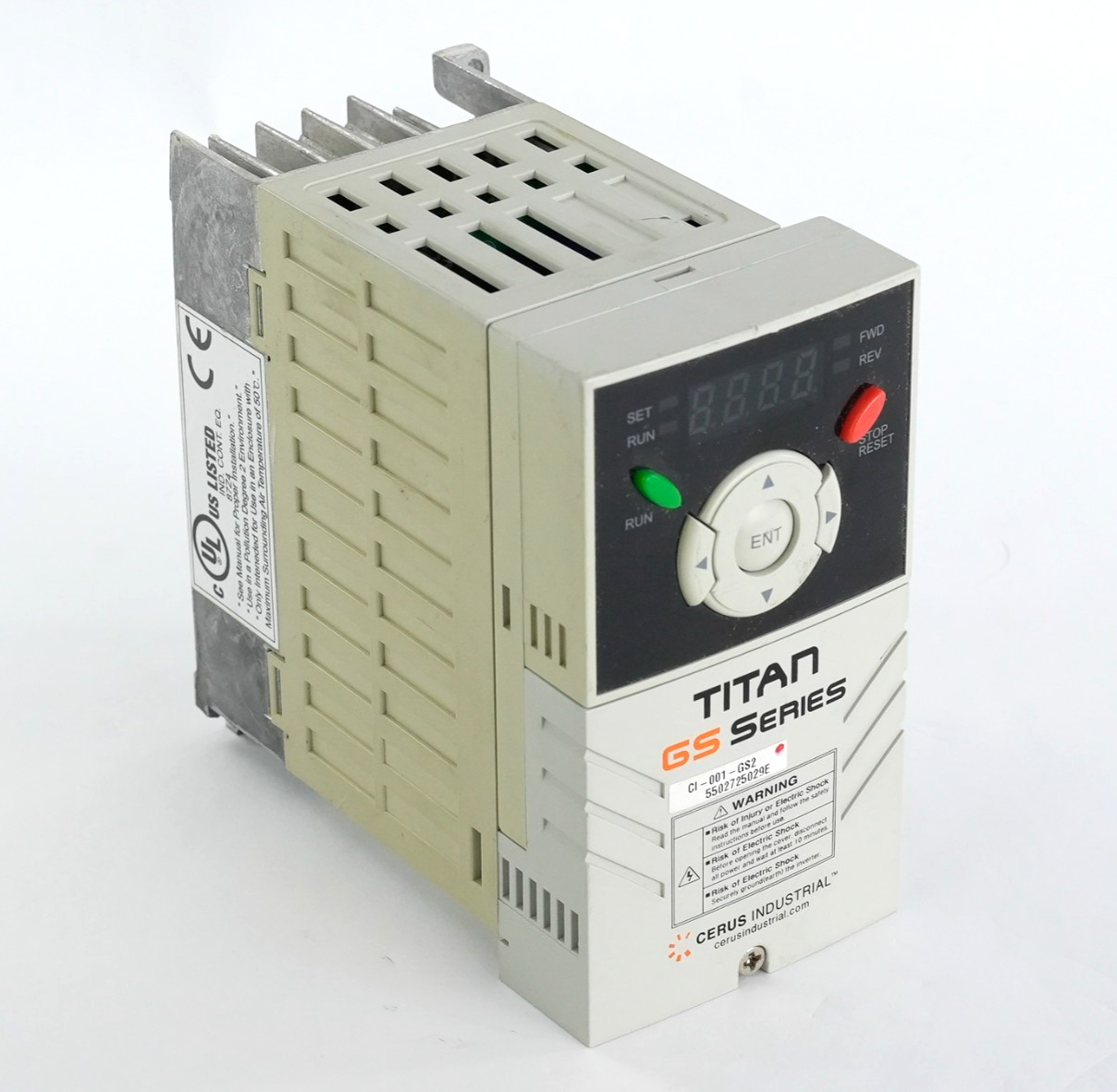 TITAN GS Series CI-001-G2 Cerus Industrial 3-Phase 6.6A Frequency Drive