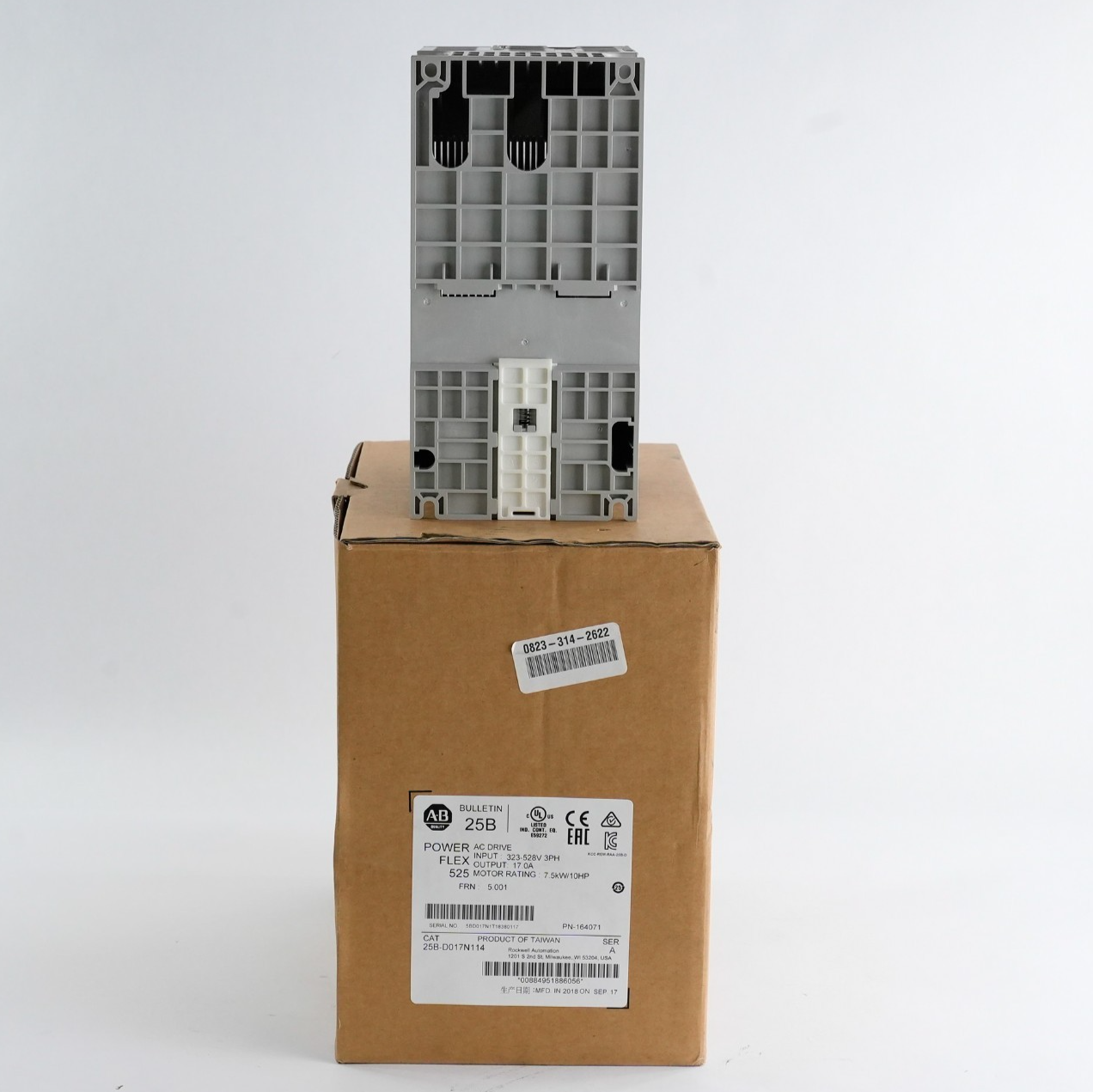 Allen Bradley 25B-D017N114 /A PowerFlex 525 7.5kW/10HP AC Drive - Open Box