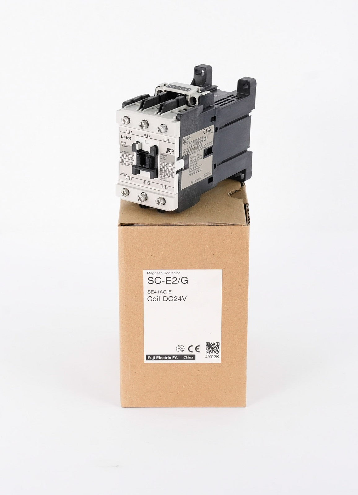 Fuji Electric SC-E2 G Magnetic Contactor 3-Pole 600V SCE2G - Open Box