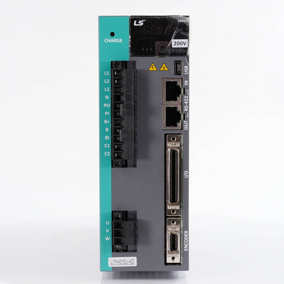 LS L7PA010U-AD L7P Series AC Servo Drive 1kW 200-230V 3-Phase L7PA010UAD 5.1A 50
