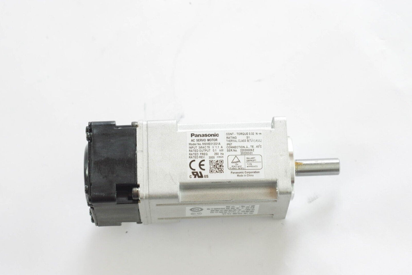 Panasonic MSME012G1A AC Servo Motor - New Without Box