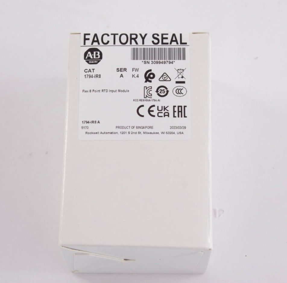 Allen Bradley 1794-IR8 / 1794IR8 Ser A Flex 8 Point RTD Input Module